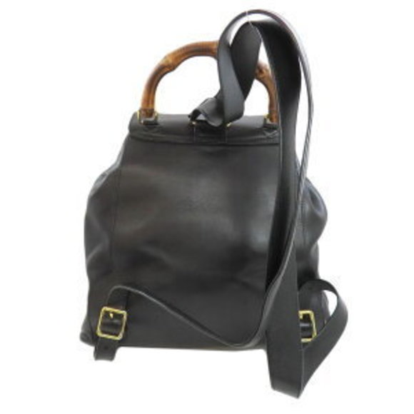 Gucci Handbags - Gucci Bamboo Rucksack Backpack Daypack Leather